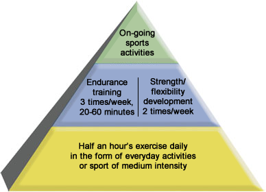 Exercise pyramid